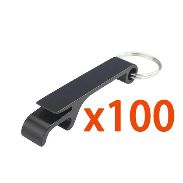 Ouvre-bouteille de bière en métal portable, mini ouvre-bouteille, porte-clés, outil de bar, cadeaux de faveur de fête, document