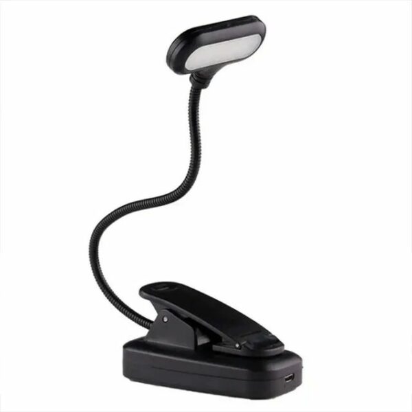 Mini lampe de livre LED portable, lampe de lecture, flexible, direction réglable, batterie, protection des yeux, bureau d'apprentissage, chambre à coucher