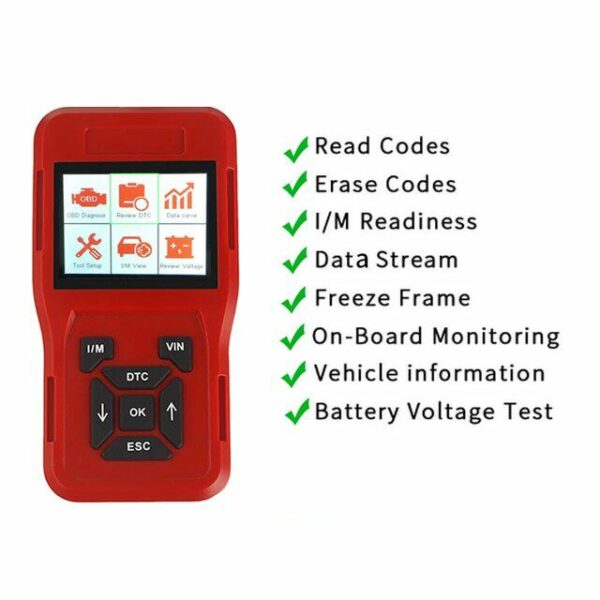 Scanner de Diagnostic de Défaut de Voiture, OBD II, Outil de Maintenance existent, Offre Spéciale – Image 4