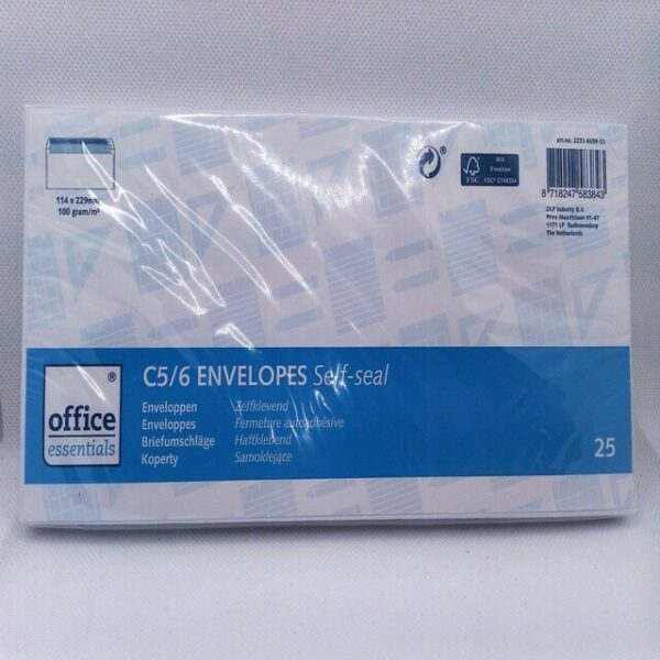 Enveloppes Office Essentials C5 – Image 3