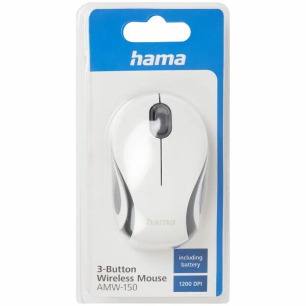 Mini-souris optique Hama sans fil