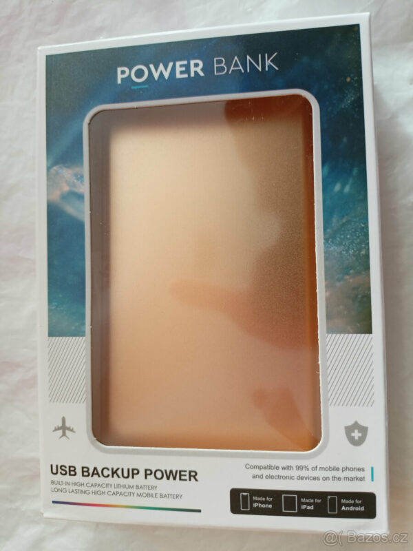Power Bank GOLDYIP 10 000 mAh Gold